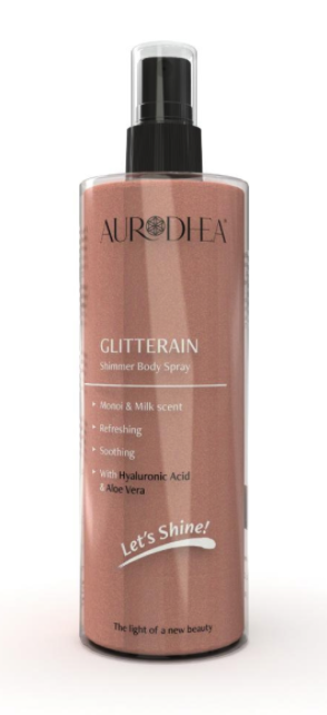 GLITTERAIN – Golden Shimmer Body Spray